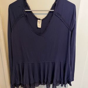 Free people thermal knit top